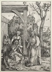 Le Christ prenant congé de sa mère