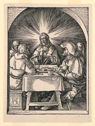 Le Christ à Emmaüs, de la série La Petite Passion