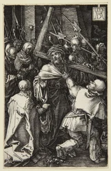 Le Christ portant la croix (série de la Passion gravée)