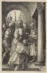Le Christ devant Pilate, de La Passion, 1512