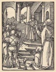 Le Christ devant Pilate, tiré de « La Petite Passion »