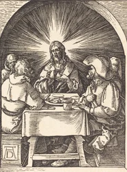 Le Christ à Emmaüs, probablement vers 1509-1510