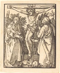 Christ en croix avec Marie et Saint Jean, 1510