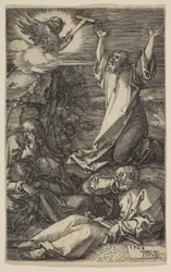 Christ au Mont des Oliviers, de La Passion