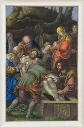 La mise au tombeau du Christ