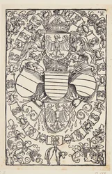 Blason de Maximilien Ier en tant que roi des Romains