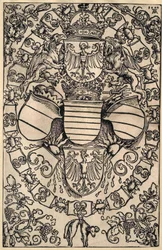 Armoiries de Maximilien en tant que roi des Romains