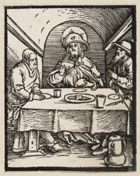 Le repas à Emmaüs (43 sujets religieux)