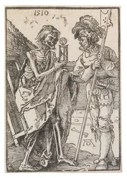 La Mort et le Lansquenet, 1510