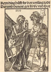 La Mort et le Lansquenet, 1510