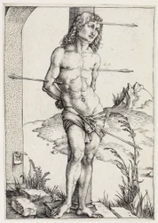 Saint Sébastien à la colonne
