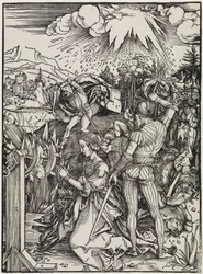 La décapitation de sainte Catherine
