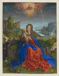 La Sainte Famille et le papillon