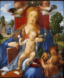 Allemand : Die Madonna mit dem Zeisig The Madonna with the Siskin