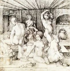 Allemand : Frauenbad Le bain des femmes