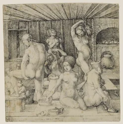 Allemand : Frauenbad Le bain des femmes