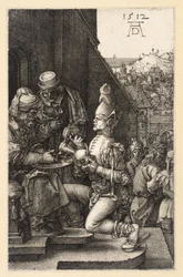 Pilate se lavant les mains (Passion gravée)