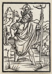 Saint Christophe (63 scènes religieuses)