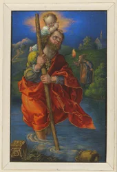 Saint Christophe tourné vers la droite