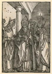 Saint Colomban (Johannes Stabius dans le rôle de saint Colomban)
