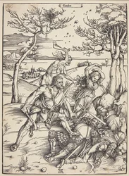 Hercule conquérant les jumeaux Molionides