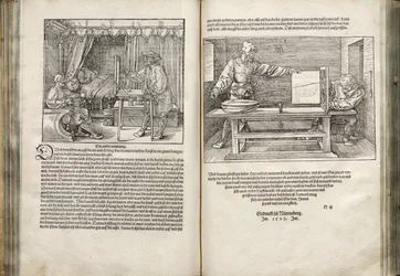 Illustration des Quatre Livres sur la Proportion Humaine, 1528