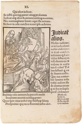 Illustration du livre La Nef des fous de Sebastian Brant, 1494