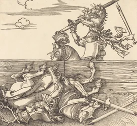 Joute italienne, vers 1516
