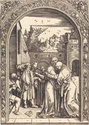 Joachim et Anne à la Porte Dorée