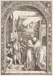 Joachim et Sainte Anne se rencontrent à la Porte Dorée