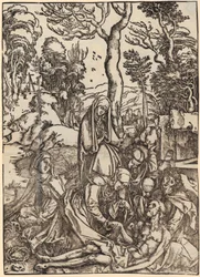 Jean devant Dieu le Père et les anciens, figure II, feuille 4 de la série «L