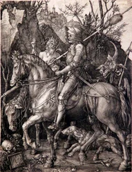 Le chevalier, la mort et le diable