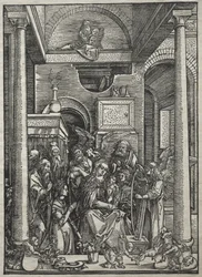 Vie de la Vierge : Adoration de la Vierge et de l