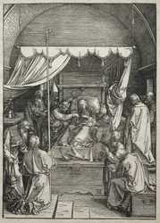 Vie de la Vierge : La mort de la Vierge, 1504-1505