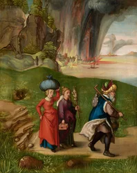 Lot et ses filles [verso]