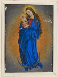 Marie sur le croissant de lune
