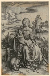 Marie avec le ouistiti