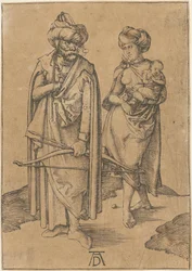 Oriental et sa femme