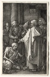 Pierre et Jean guérissant l