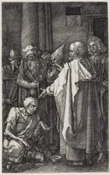 Pierre et Jean guérissent le boiteux