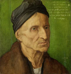 Portrait du peintre de Nuremberg Michael Wolgemut