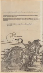 Providentia, feuille 3 de la série « Le grand char triomphal »