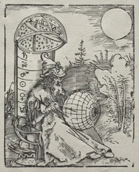 Ptolémée avec le globe céleste