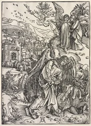 Révélation de Saint Jean : Ange avec la clé de l