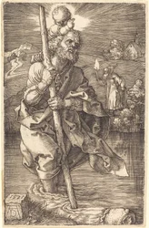 Saint Christophe tourné à droite