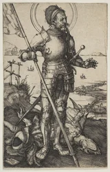 Saint Georges debout
