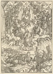 Saint Jean devant Dieu et les anciens