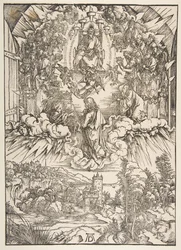 Saint Jean devant Dieu et les anciens, de L