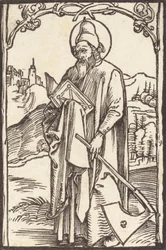 Saint Matthias, vers 1500
