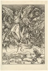 Saint Michel combattant le dragon
